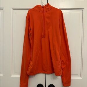 Nike Vibrant Orange Half-Zip Hoodie